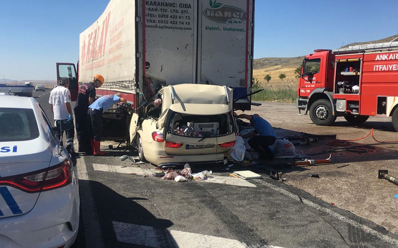 Ankara-Konya karayolunda feci kaza! Gurbetçi aile yok oldu: 5 ölü