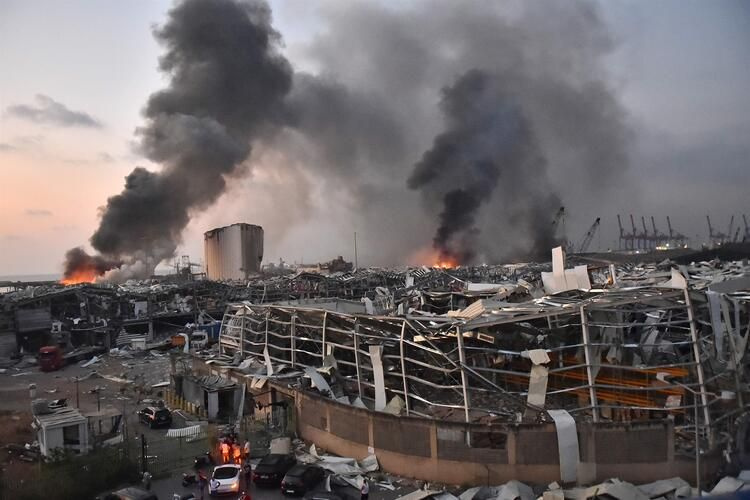 Beyrut'ta korkunç görüntüler! Ölü sayısı artıyor işte Beyrut patlamasının nedeni