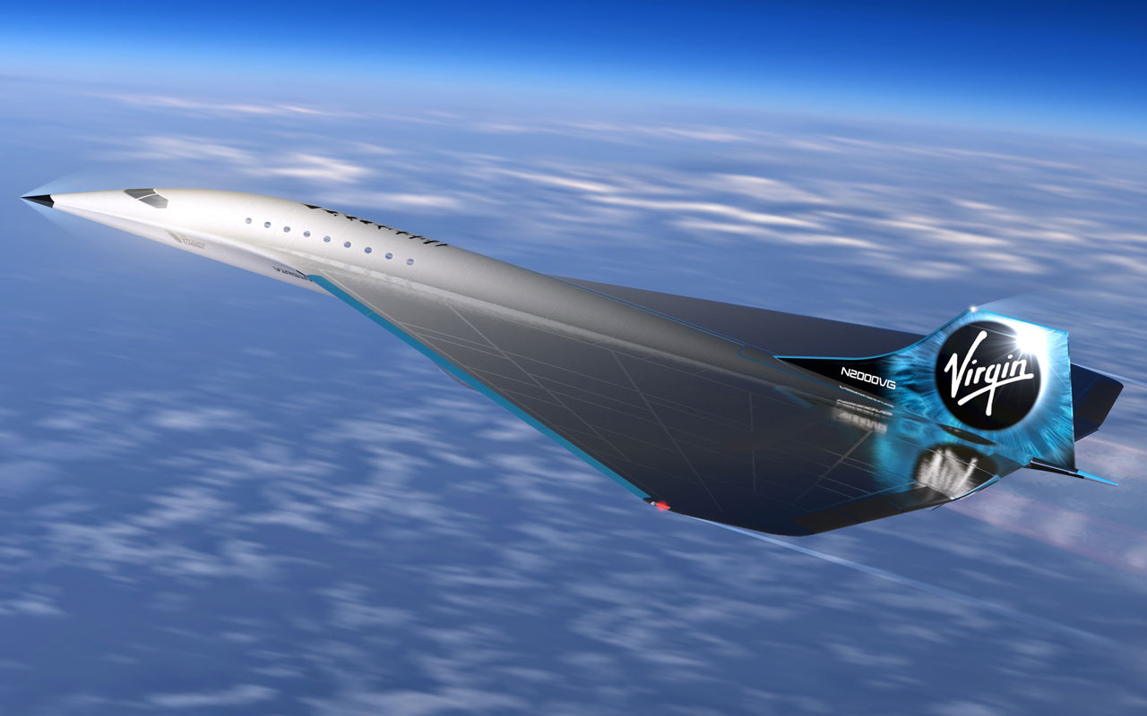 Sesten 3 kat hızlı giden süpersonik jet! Uzay şirketi tasarımını paylaştı
