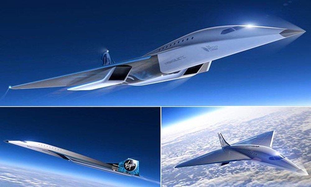 Sesten 3 kat hızlı giden süpersonik jet! Uzay şirketi tasarımını paylaştı