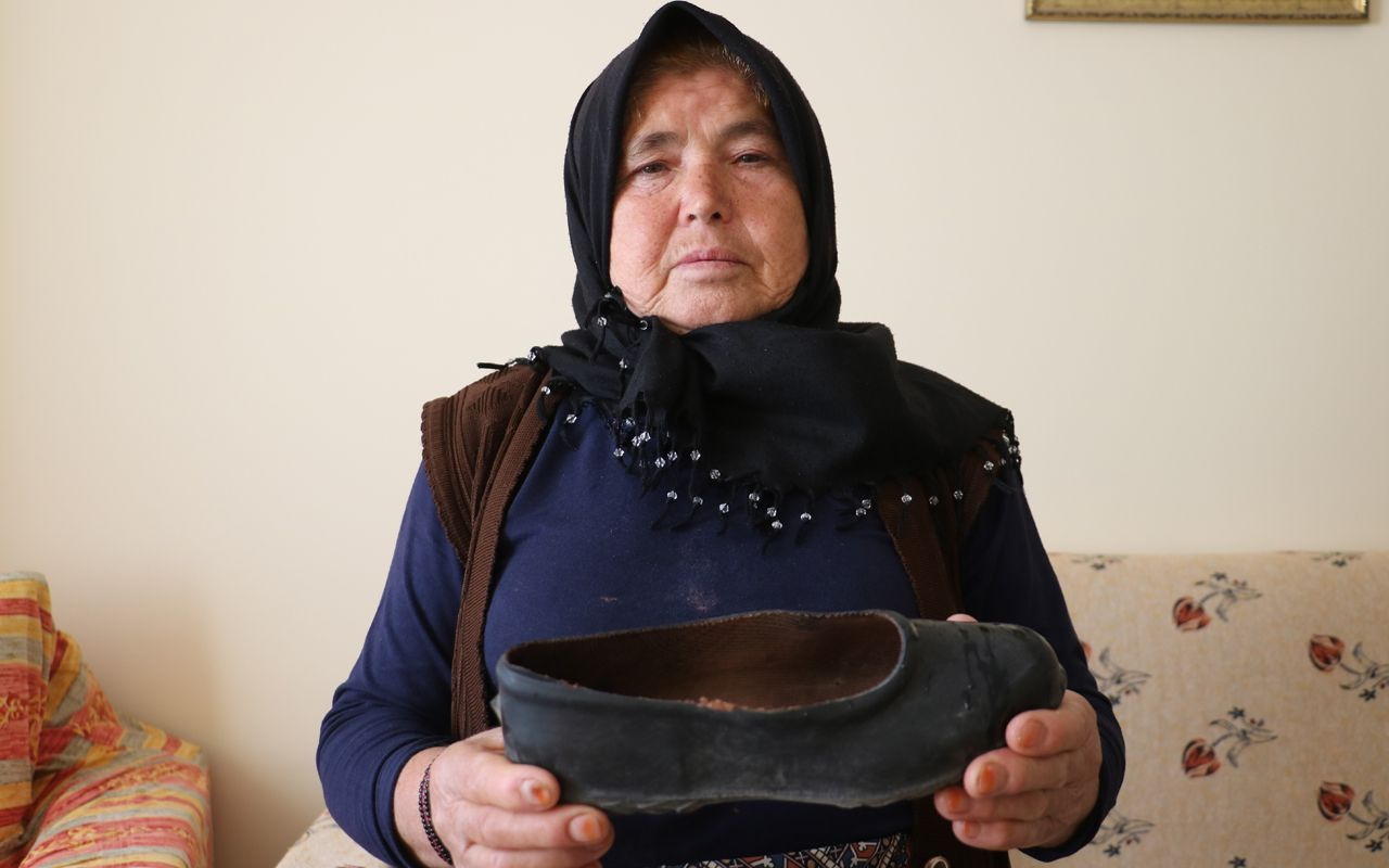 Sivas'ta lastik ayakkabısıyla köpeğe su içiren Hatice teyze mest etti