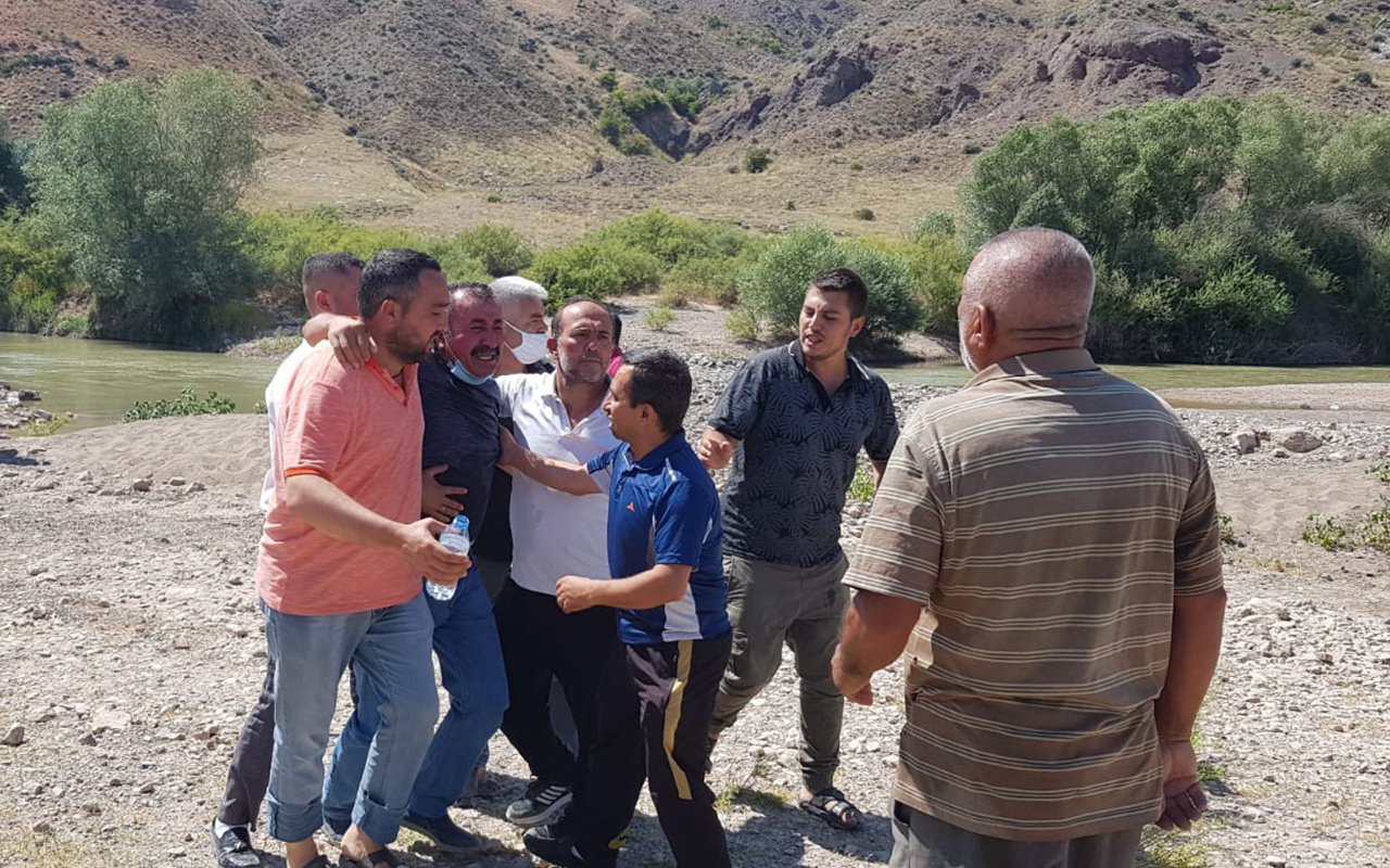 Kayseri'de Kızılırmak'a giren baba ve 2 çocuğu boğuldu
