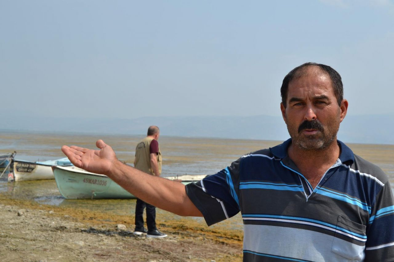 Marmara Gölü'nde su seviyesi sıfırlandı balıkçılık durdu