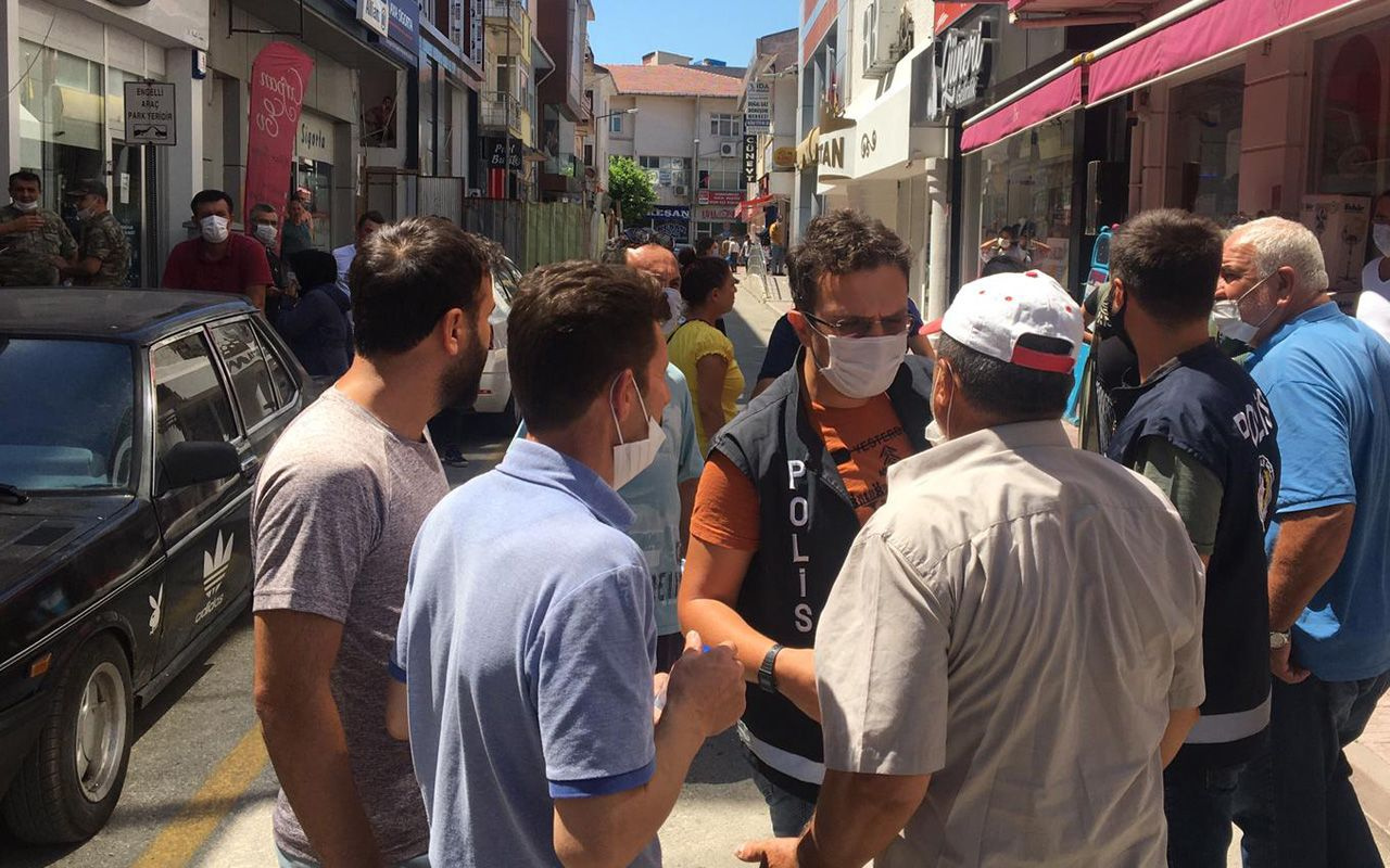 Edirne'de yayaya yumruk attı çevredekiler linçe kalkıştı! Akli dengesi bozuk iddiası