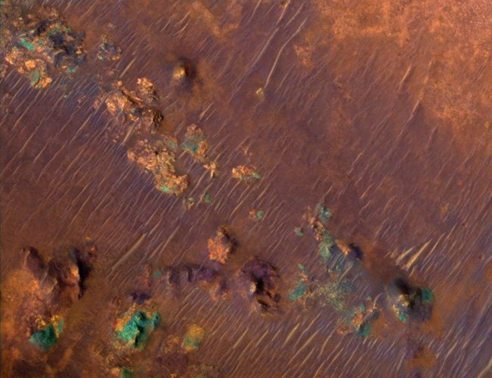 Mars görüntülerini yayımladı işte NASA'dan 'Kızıl Gezegen' paylaşımı