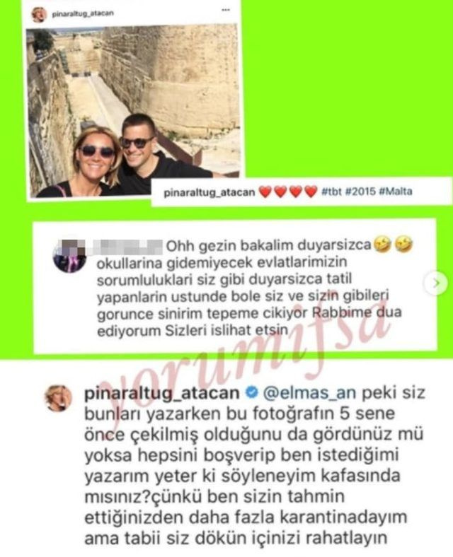 Pınar Altuğ'un takipçisiyle mesajları olay! Bir bir anlattı yine de vazgeçmedi