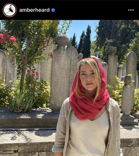 Eşi Johnny Depp'ten boşanan Amber Heard İstanbul'a geldi aşık oldu