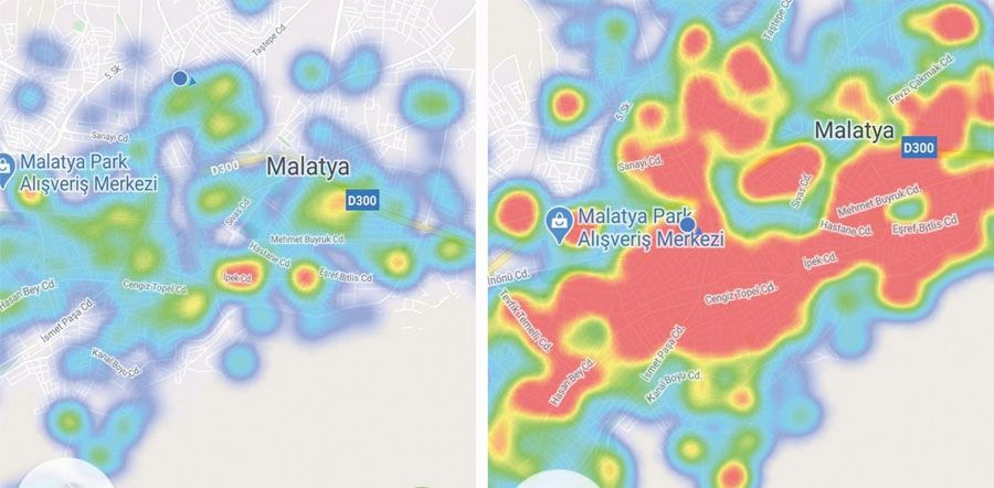 Koronavirüs haritası Malatya'da kıpkırmızı oldu! Vakalar patladı
