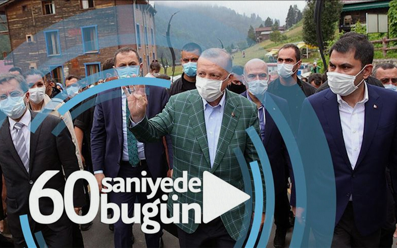 60 saniyede bugün (16 Ağustos 2020)