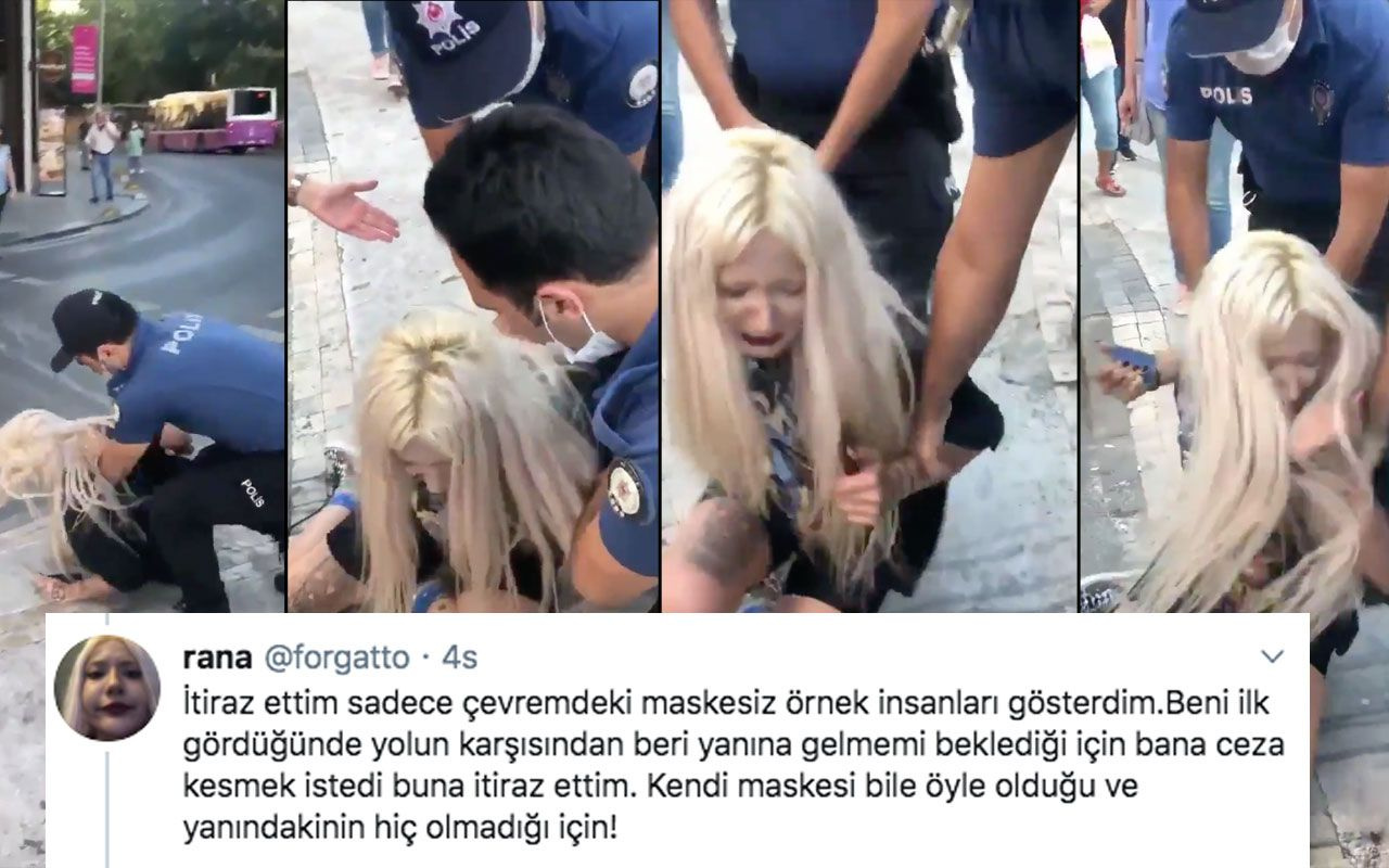 Rana Batı Kadıköy'deki gözaltıda polis bana sürtündü iddiasıyla tepki aldı