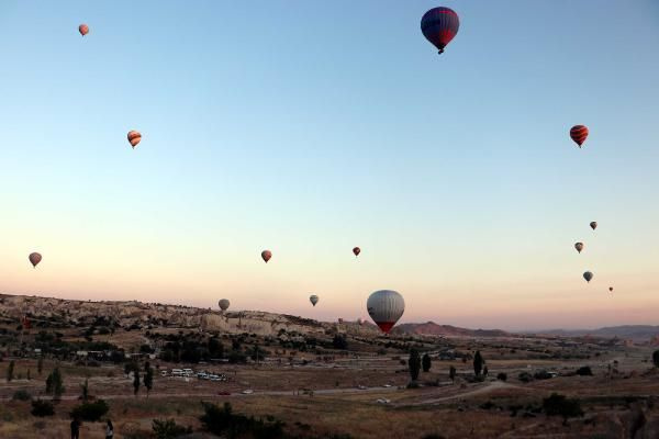 Sıcak hava balonları 5 ay sonra Kapadokya semalarında!