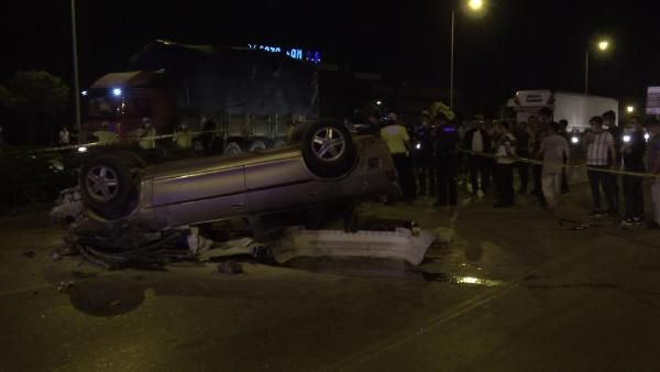 Konya'da otomobil, kamyonetle çarpıştı: 1 ölü, 3 yaralı