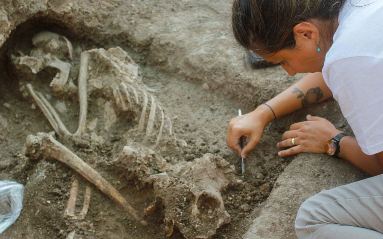 Bilecik’te bulunan 8 bin 500 yıllık insan iskeletinin DNA’sı incelenecek
