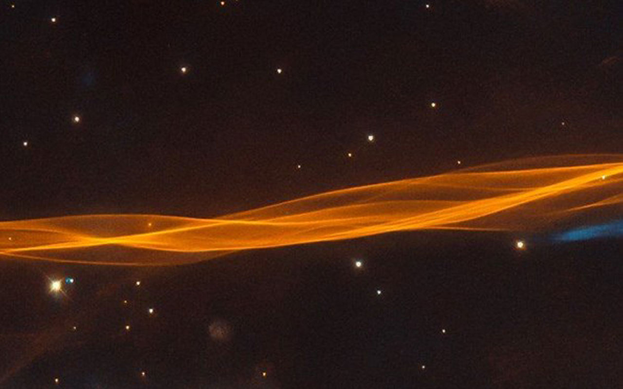 Dünya'nın yörüngesinde görev yapan Hubble'dan 'supernova' paylaşımı