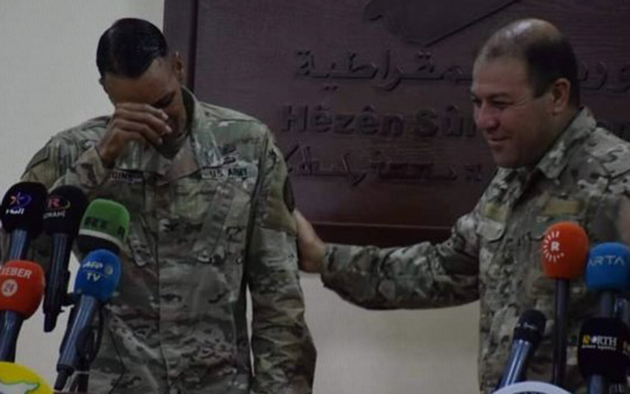ABD'li komutan terör örgütü PKK'ya destek veremeyeceği için ağladı