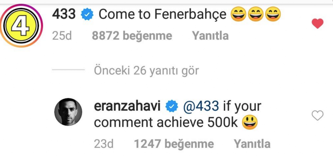 Eran Zahavi'nin eşi Shay Zahavi: Fenerbahçe taraftarının gücünü gördük