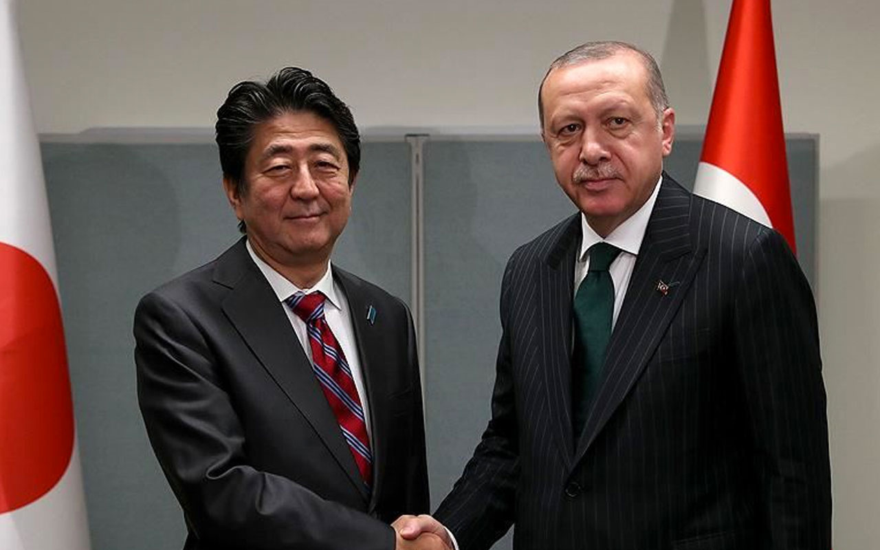 Cumhurbaşkanı Erdoğan Japonya Başbakanı Şinzo Abe ile telefonda görüştü