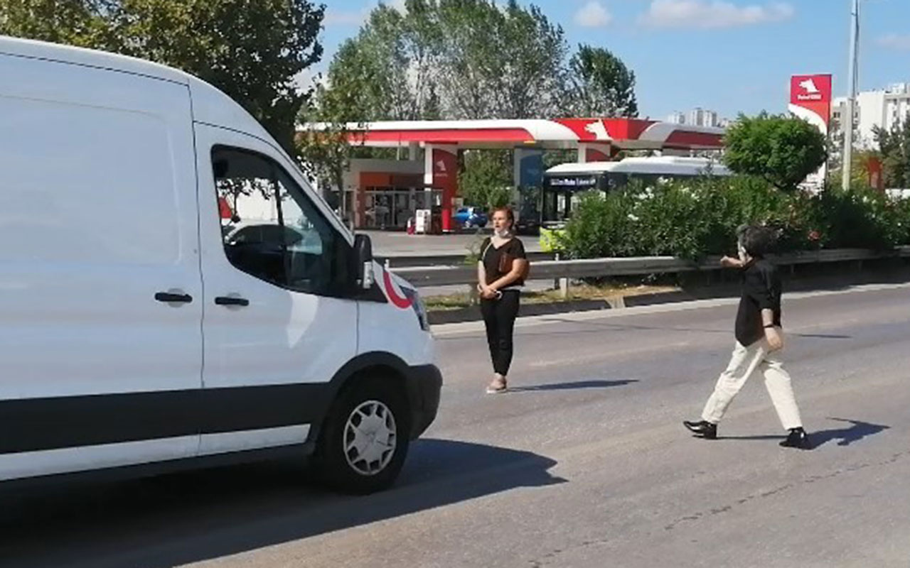 İzmit'te bebeğini kaybeden kadın ölüme atladı! Son anda böyle kurtarıldı