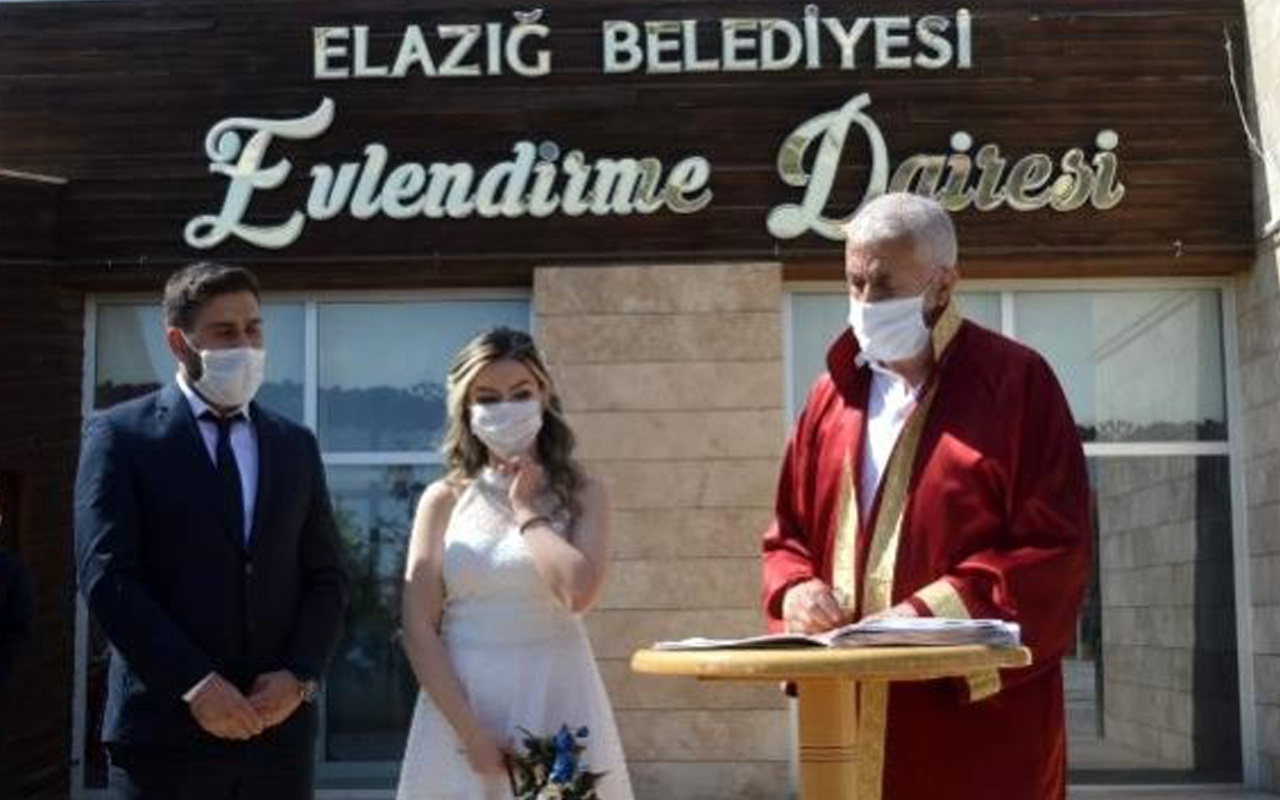 Elazığ'da nikahlara sınırlama getirildi: Gelin ve damat dahil 10 kişi katılabilecek