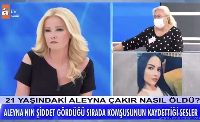 ATV Müge Anlı canlı yayınında Aleyna Çakır'ın yardım çığlıkları yürekleri dağladı