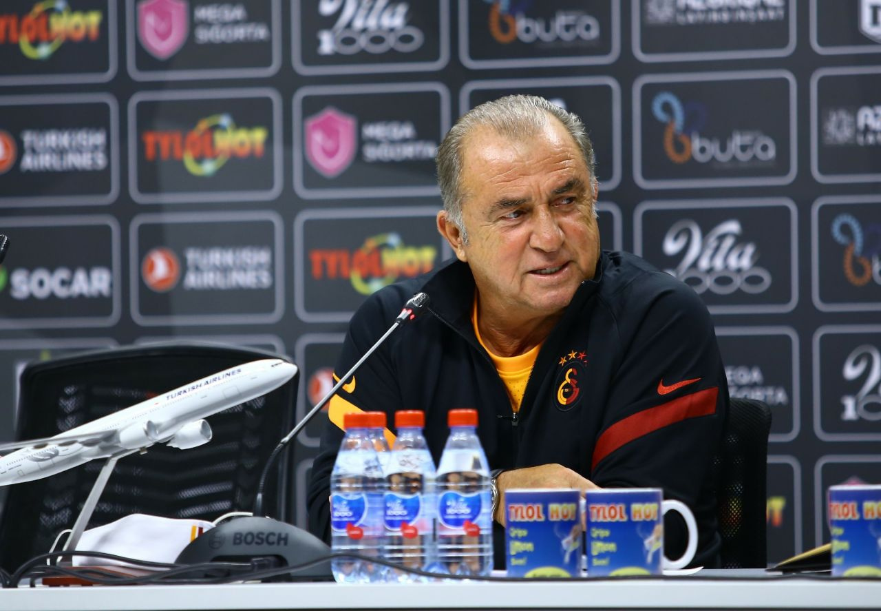 Galatasaray Teknik Direktörü Fatih Terim, Neftçi Bakü maçı öncesi konuştu