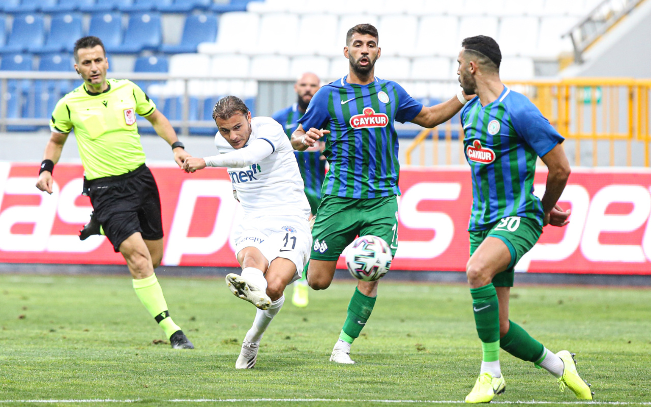 Kasımpaşa, Çaykur Rizespor'u iki golle geçti