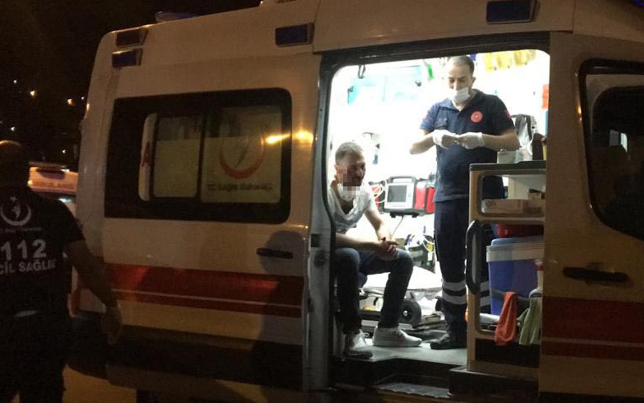 Zonguldak'ta tartıştığı kişinin baltalı saldırısına uğradı