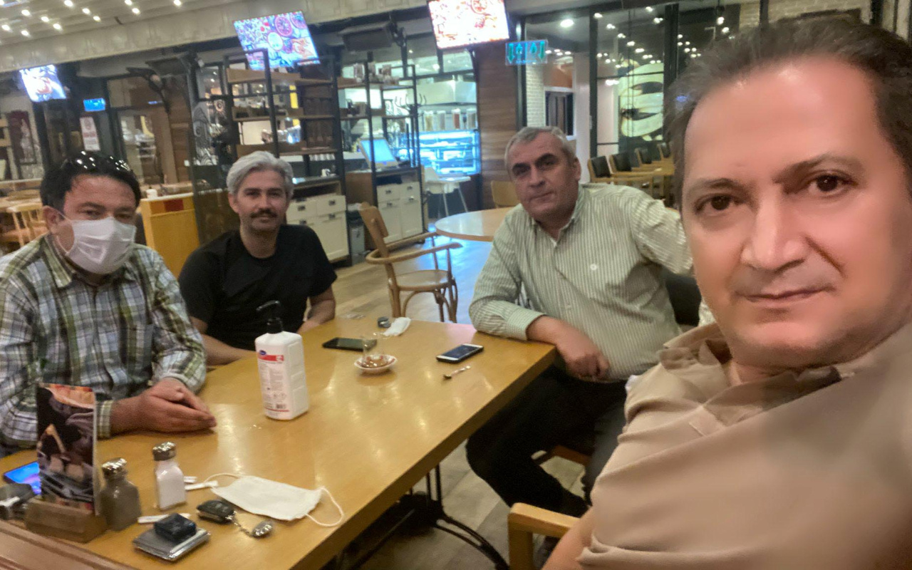 Kayseri'de milli eğitim müdürlerinin kafede maskesiz toplantısına para cezası