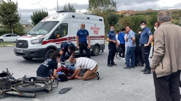 İstanbul'da feci kaza! Oğlunu bu halde görünce sinir krizi geçirdi