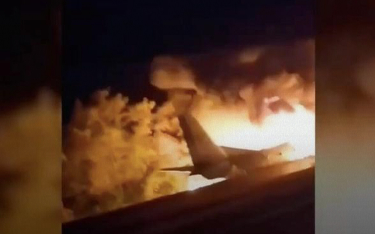 Ukrayna'da askeri uçağın düşmesi sonucu 25 kişi öldü