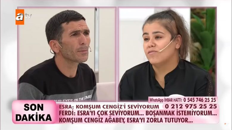 Esra Erol DNA testi sonuçlarını açıkladı Cengiz babası mı komşuyla ahlaksız ilişki
