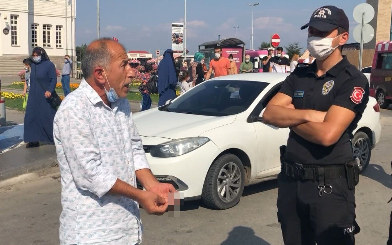 Yalova'da trafik cezasına sinirlenen eski milletvekilinden polise hakaret: Adamlığı öğrenin...