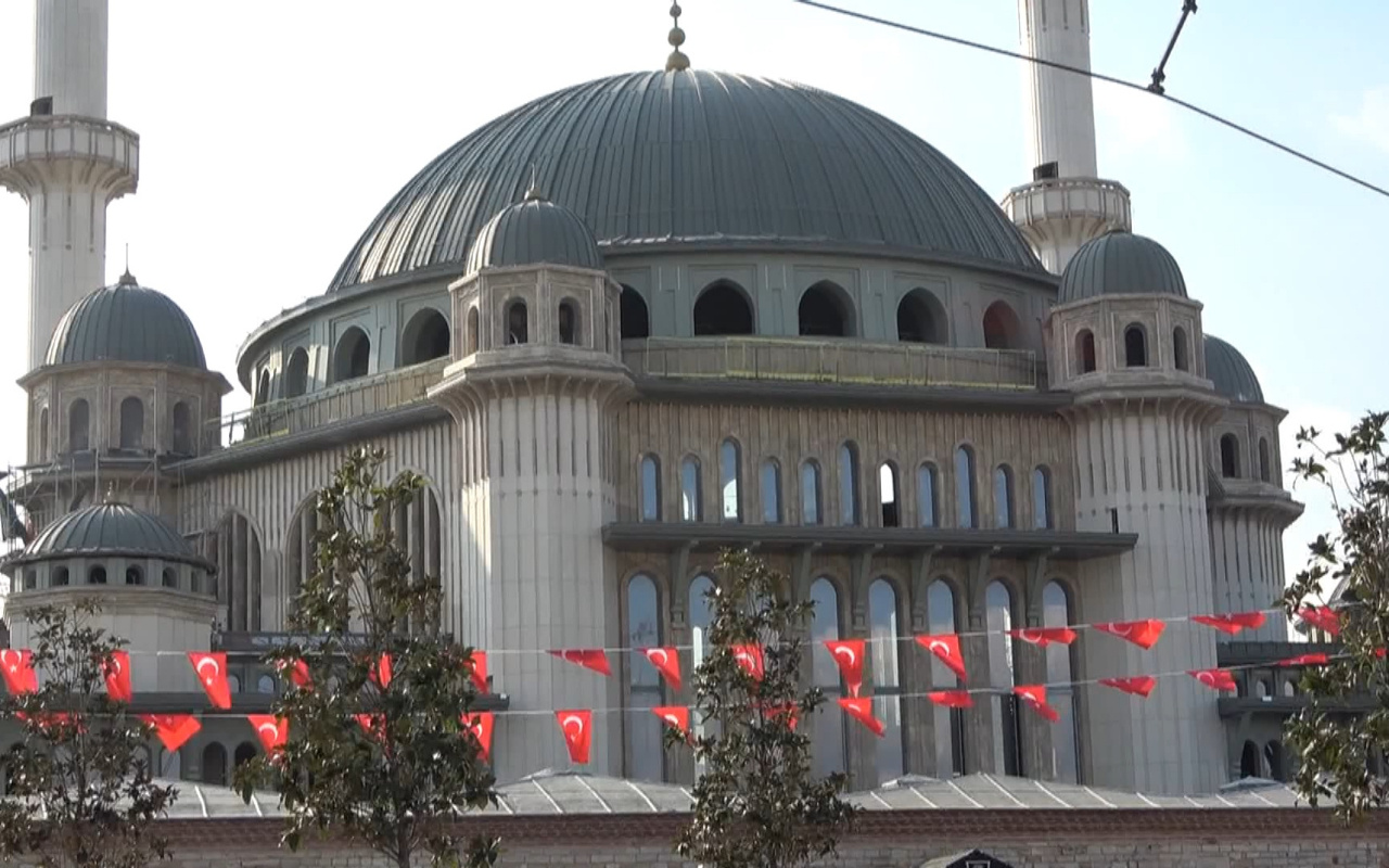 Taksim Camii’nin yüzde 80’i tamamlandı açılış tarihi belli oldu