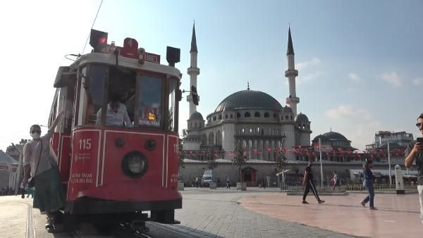 Yapımına 2017'de başlanmıştı! Taksim Camii inşaatında sona gelindi