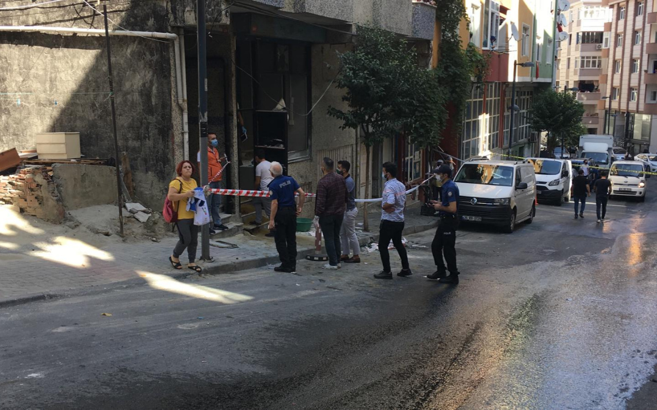 Şişli'de iş yerinde şiddetli patlama