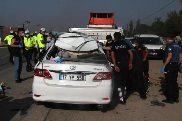 Tokat'ta feci kaza! Otomobil park halindeki tıra çarptı: 2 ölü, 2 yaralı