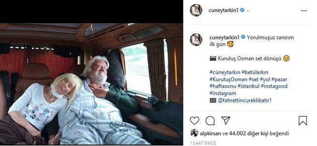 Cüneyt Arkın bombayı patlattı ATV Kuruluş Osman yapımcısına teşekkür etti