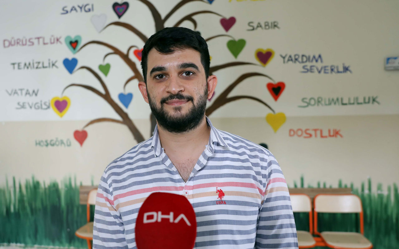 Gaziantep'te genç öğretmen takısını satıp öğrencisine televizyon aldı