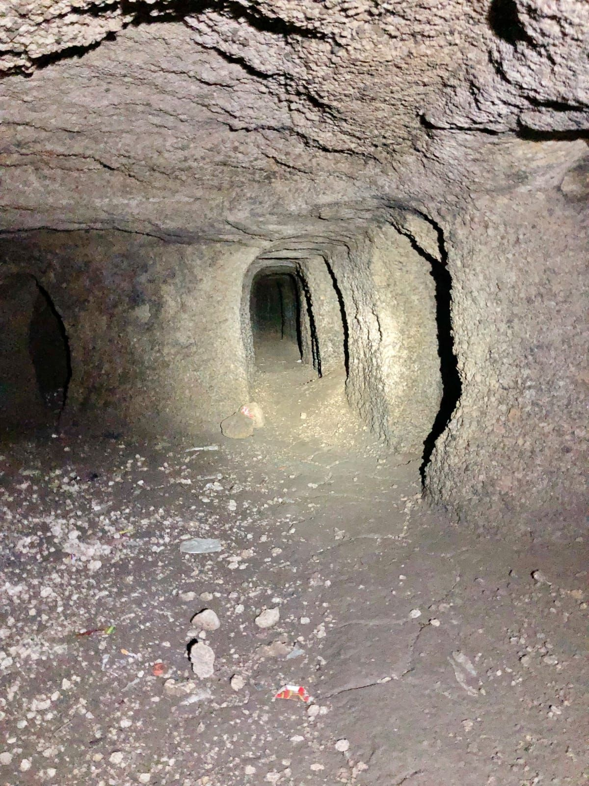 Kayseri'de yerin altında keşfedildi 1300 metre uzunluğunda