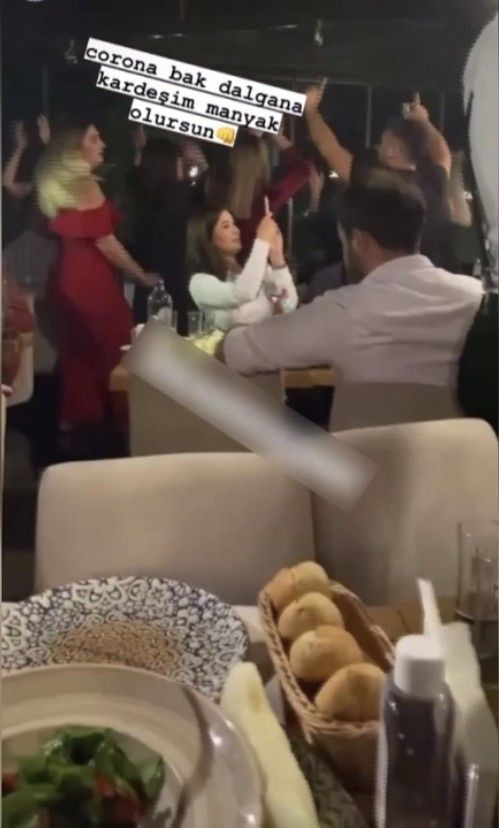 İstanbul'da skandal görüntüler! Dansözlü parti pes dedirtti