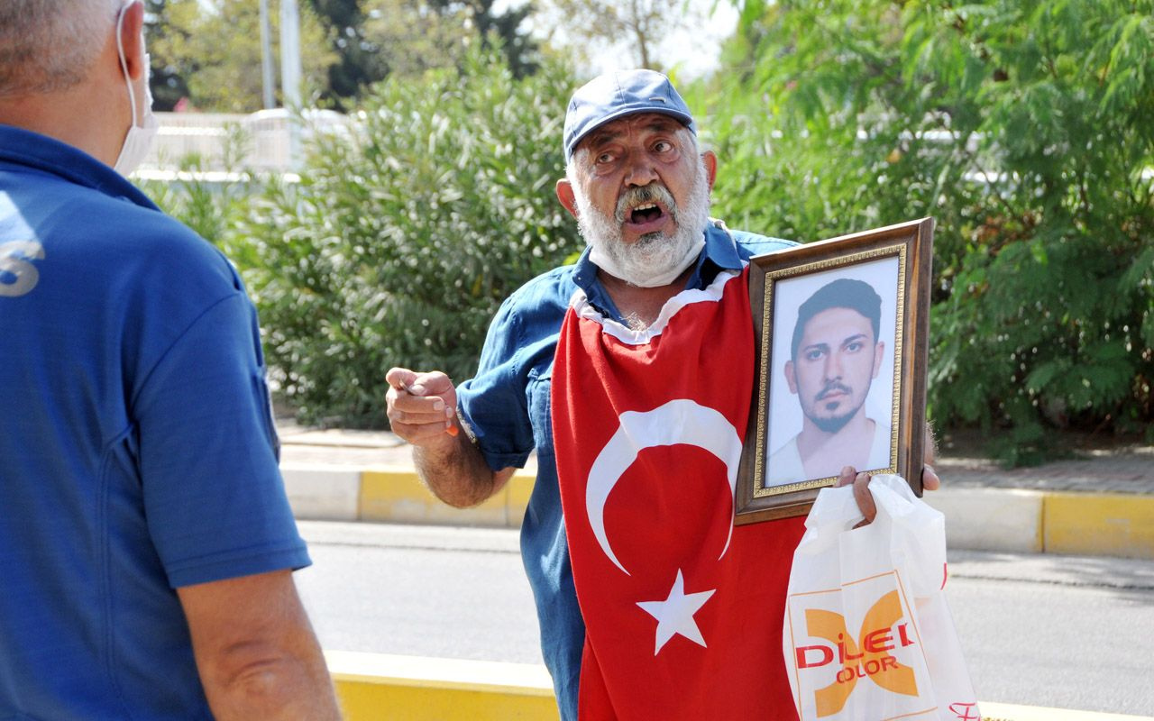 Antalya'da babadan bıçaklı eylem: Oğlunun katillerine verilen cezayı az buldu