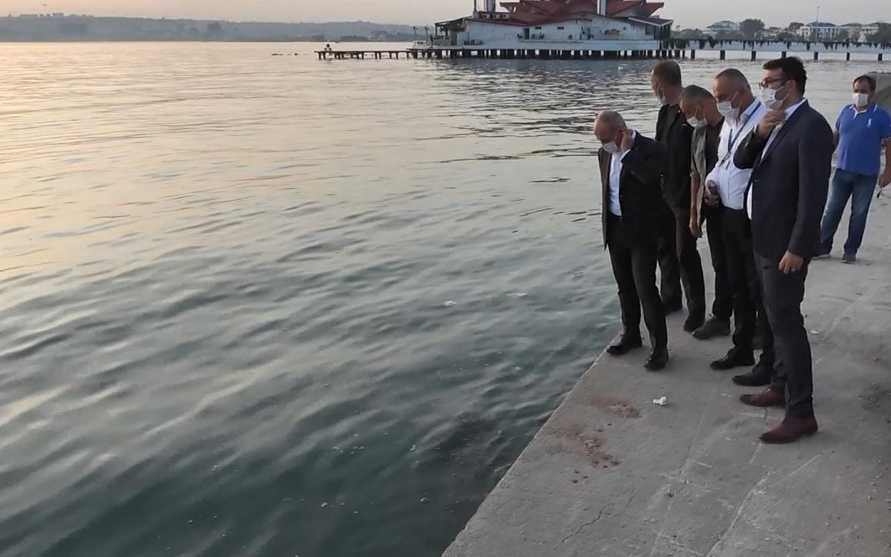 Gürpınar’dan Büyükçekmece koyuna kadar kirlettiler gemideki pis su denize bırakılınca...