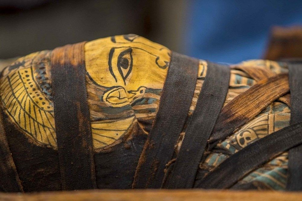 Mısır'da firavun zamanından kalma 2500 yıllık tabut açıldı! Görenler hayret etti