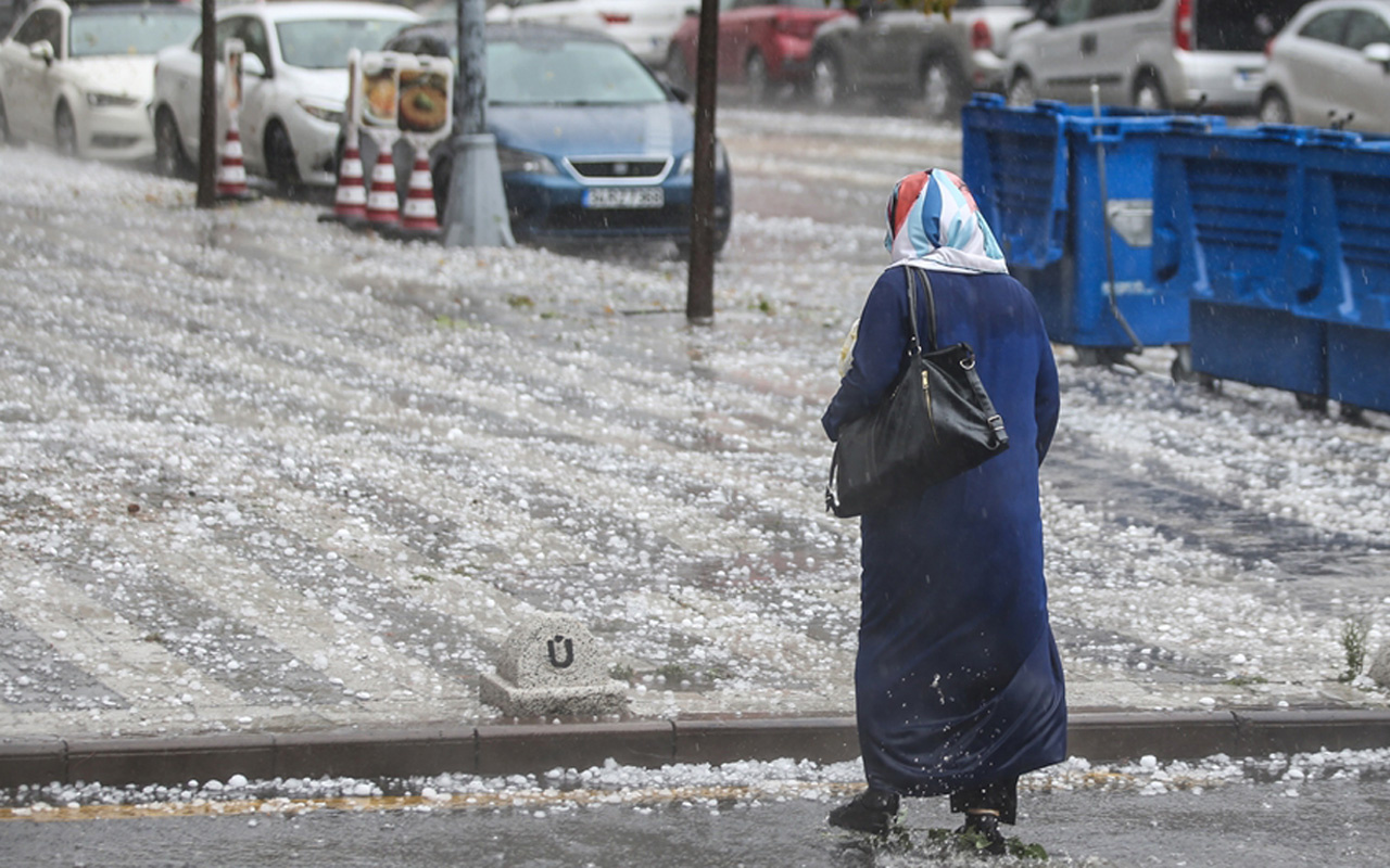 Meteoroloji İstanbul, Balıkesir, İzmir ve Bursa dahil 10 ilde dolu alarmı verdi