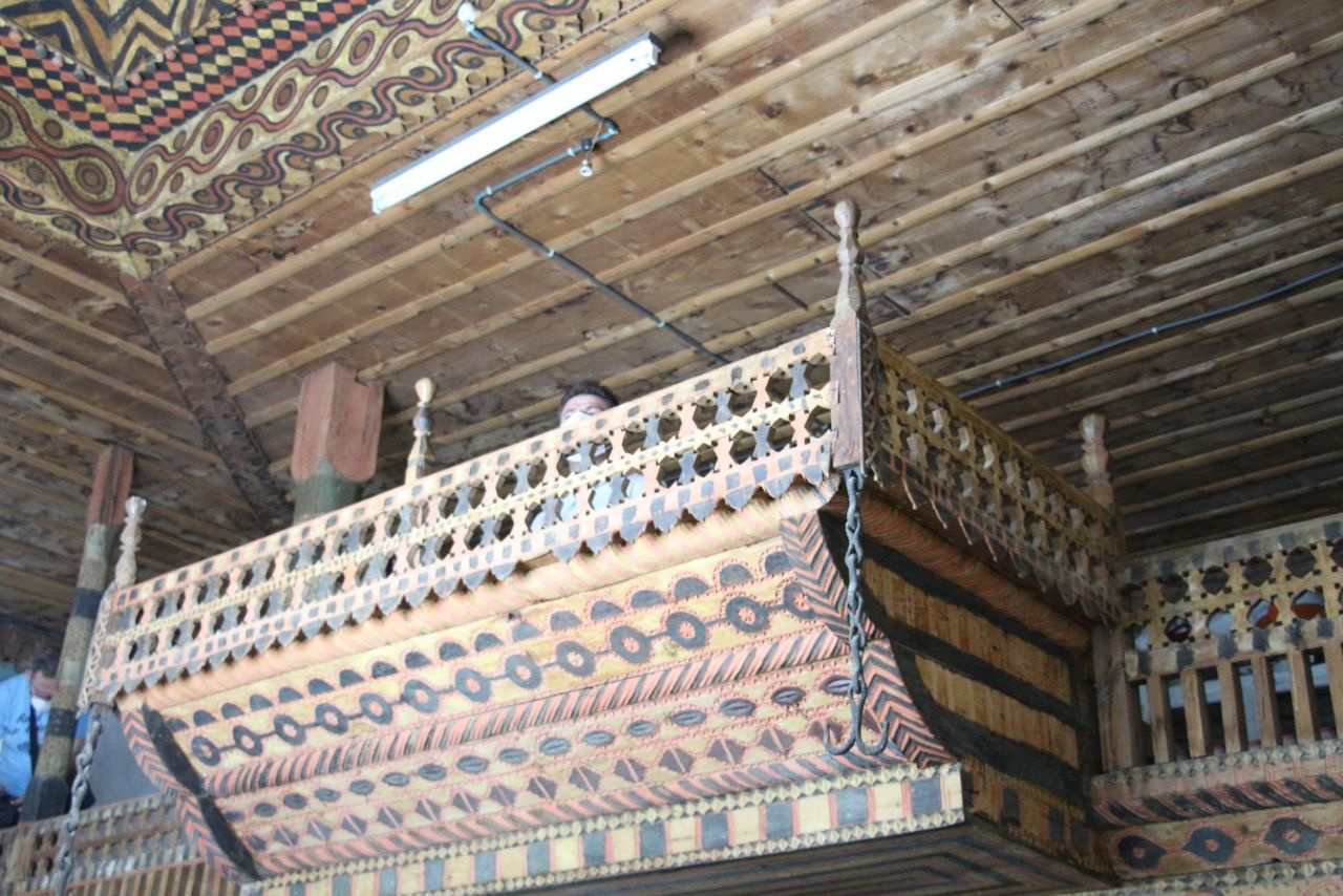 Erzurum'da tek bir çivi çakılmadan yapılan cami 354 yıldır ayakta