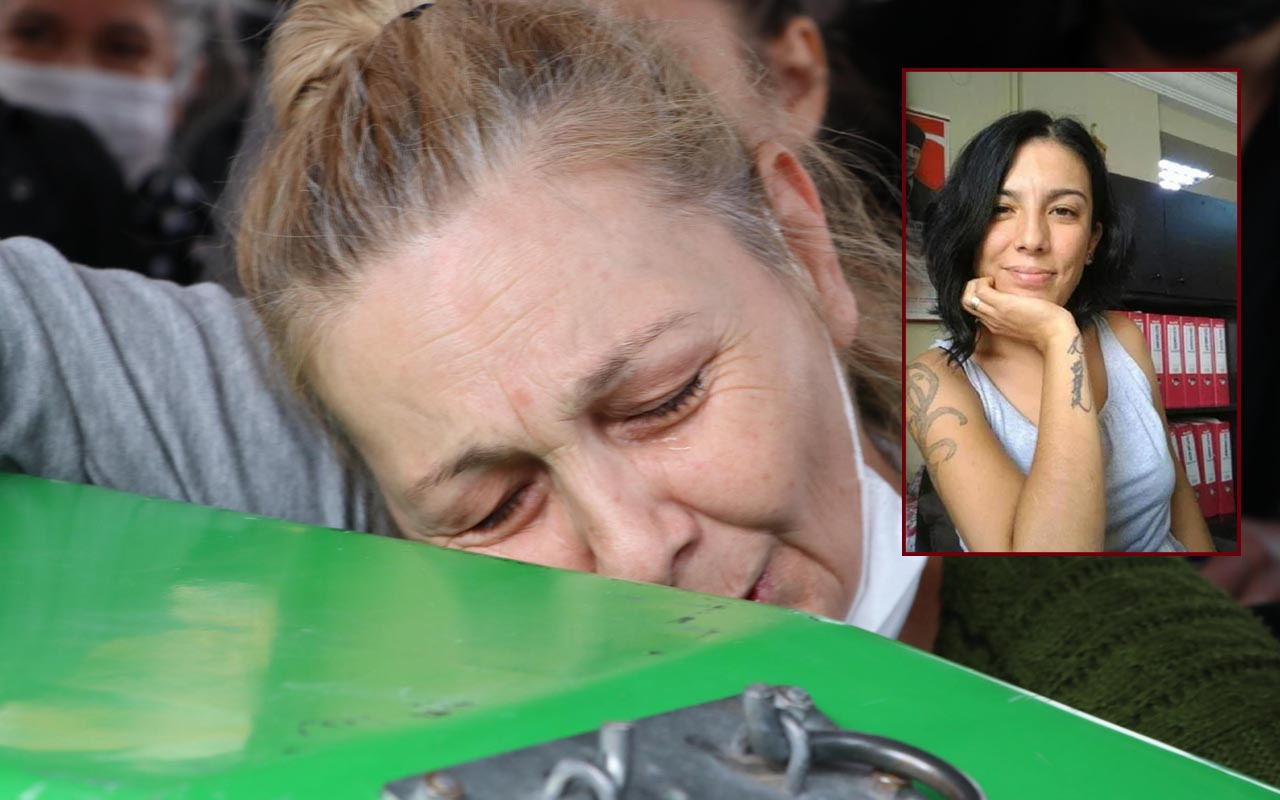 İzmir'de eşi tarafından öldürülen Bihter'in cenazesinde anne yürek yaktı: Sen son ol yavrum...