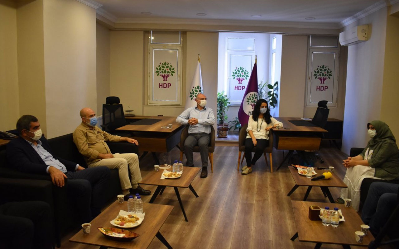 CHP'den HDP'ye destek ziyareti