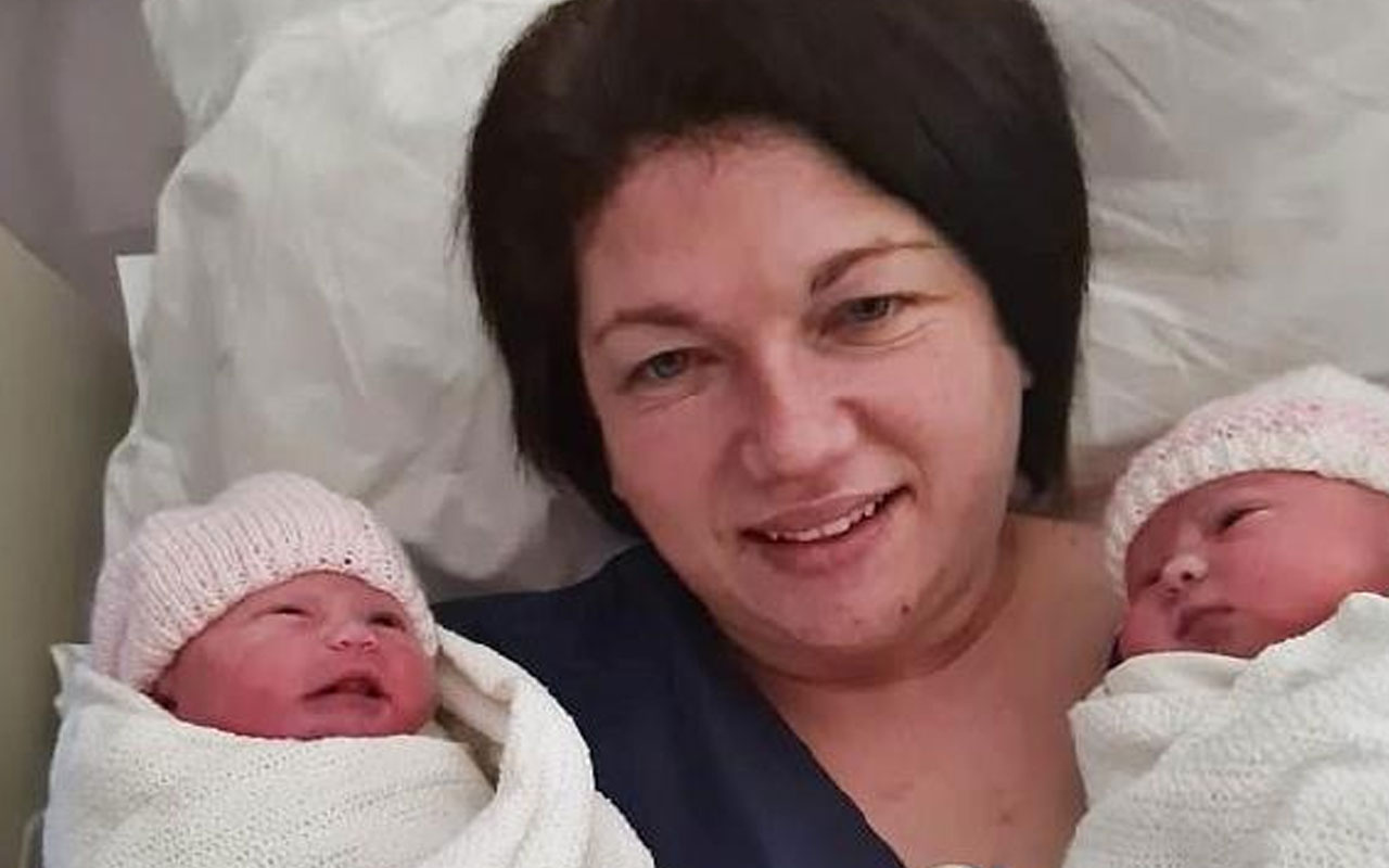 İngiltere'de 9 haftalık hamileyken koronavirüse yakalanan anne komada ikiz doğurdu