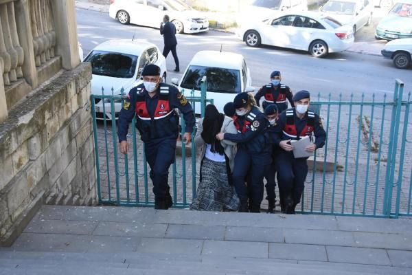 Bursa'da İrem'i kaçırarak fuhşa zorladığı iddia edilen çift, adliyede