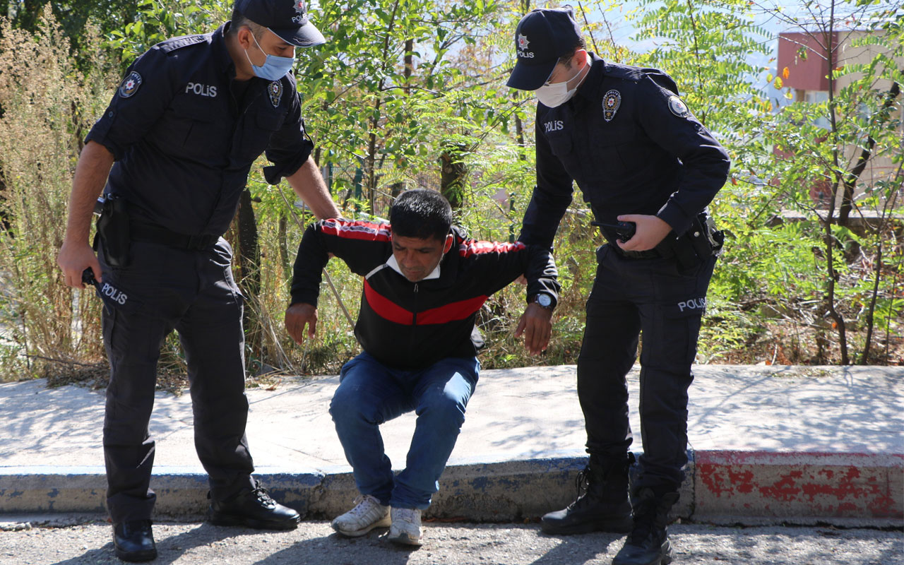 Karabük’te bayılma numarası yaparak para dilenen şahıs gözaltına alındı